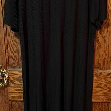 Black long universal standard dress