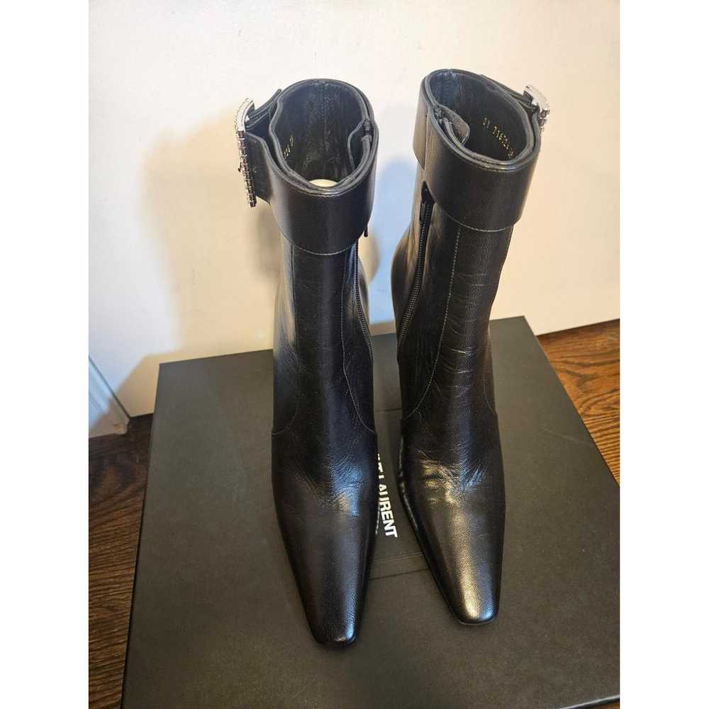 Saint Laurent Leather boots - image 3