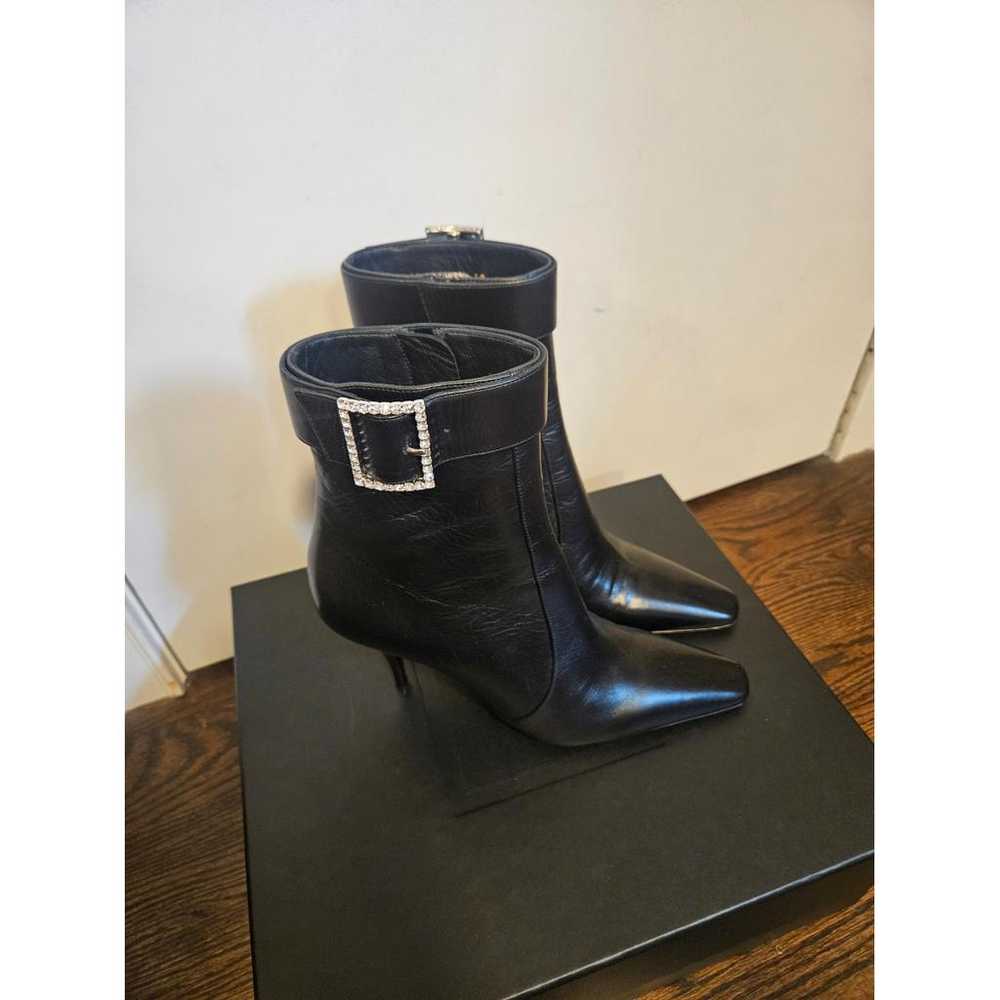 Saint Laurent Leather boots - image 4