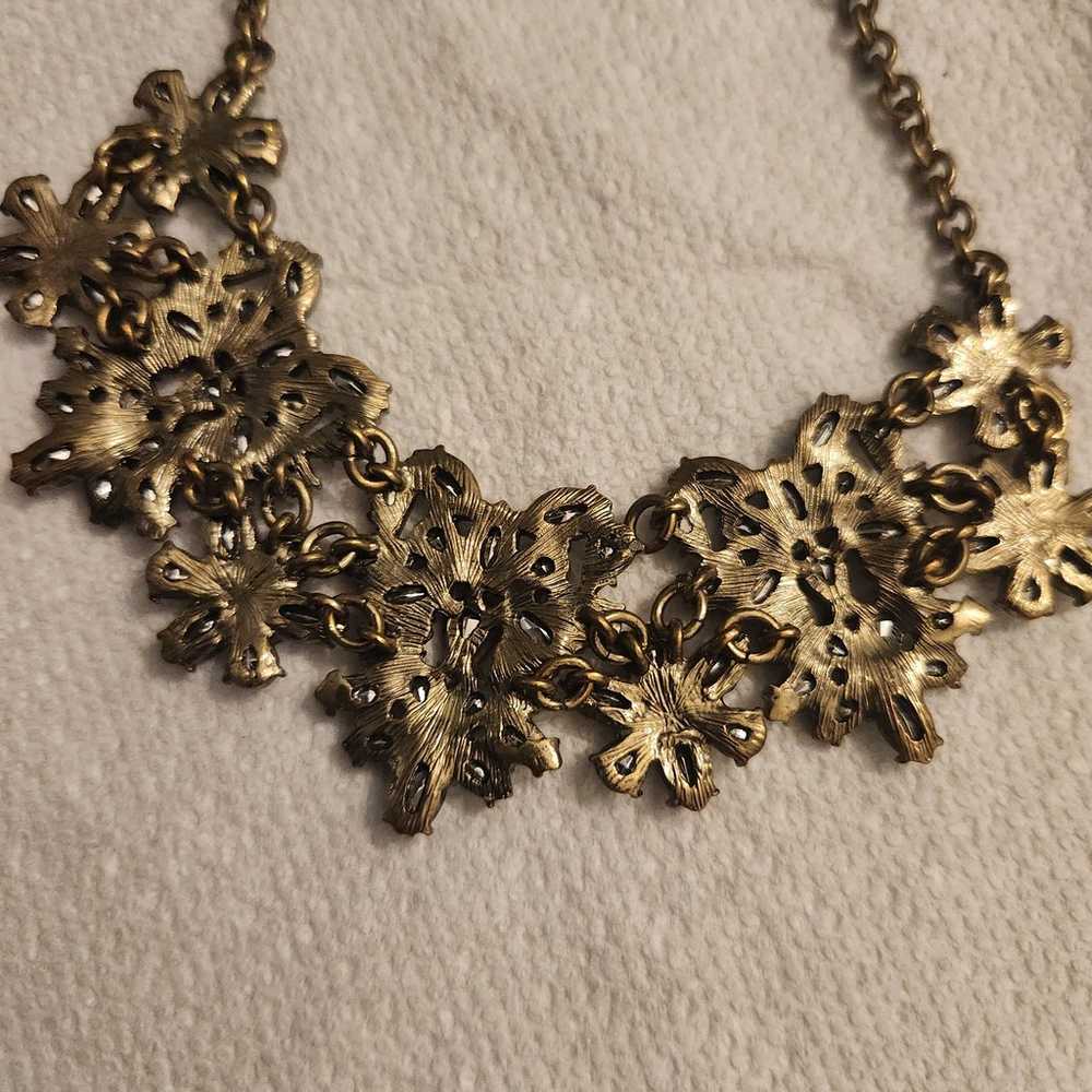 VINTAGE HEAVY WELL MADE SUGAR FIX DIAMOND RHINEST… - image 6