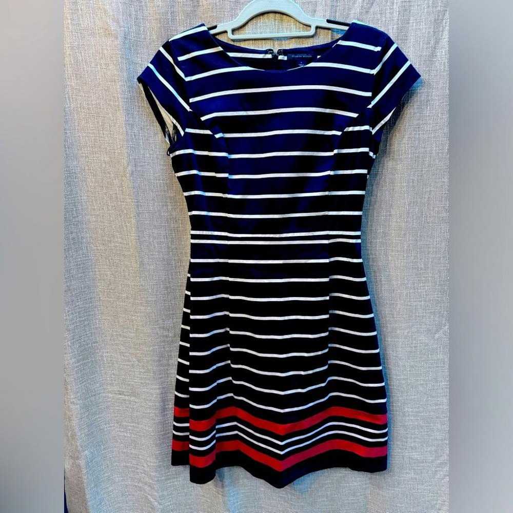 Tommy Hilfiger Striped A-line Dress Size 6 - image 1