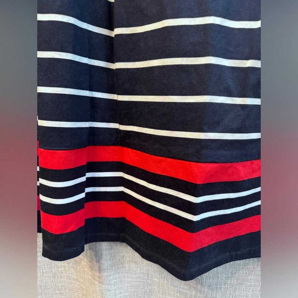 Tommy Hilfiger Striped A-line Dress Size 6 - image 4