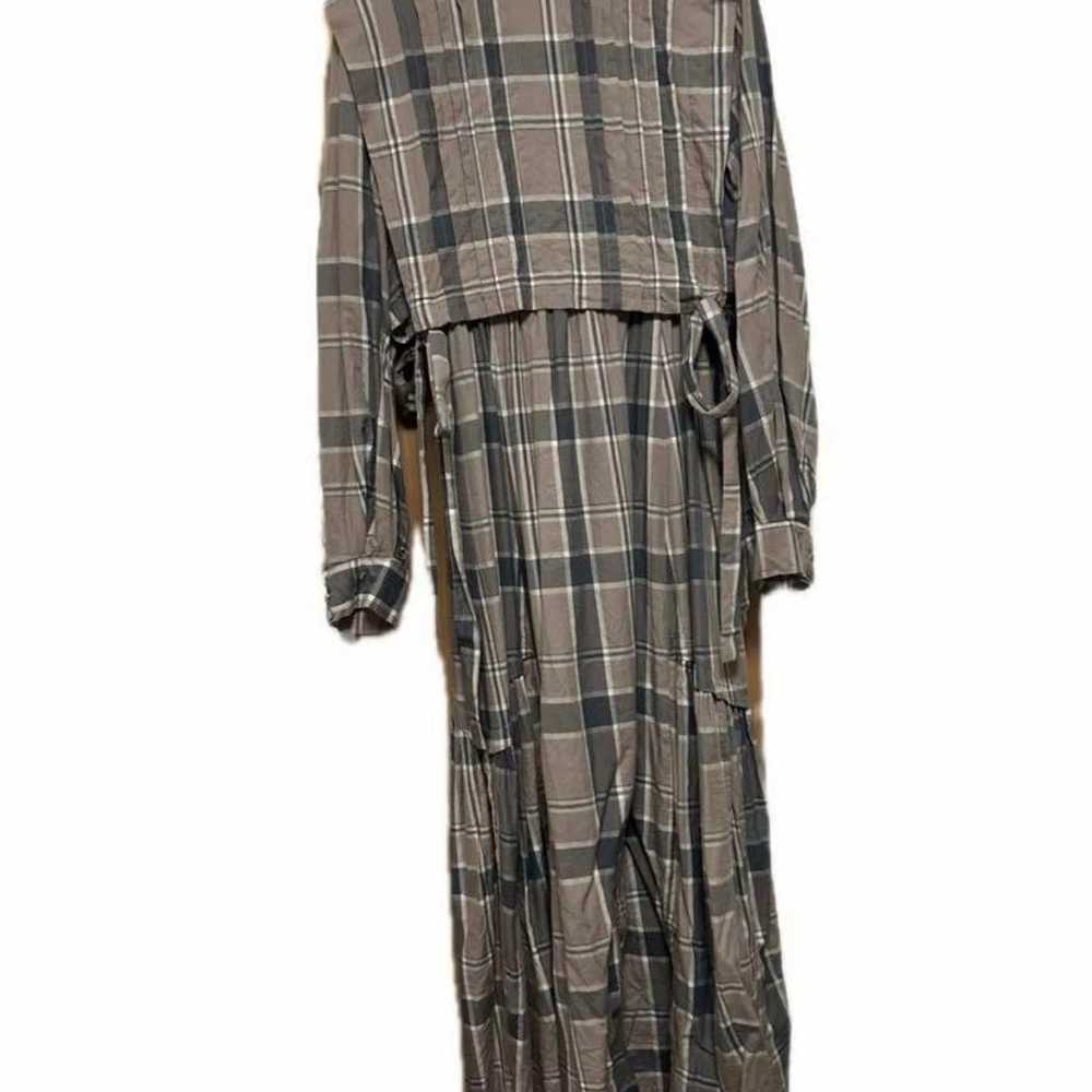 snidel Tuck Layered One-piece Check - image 2