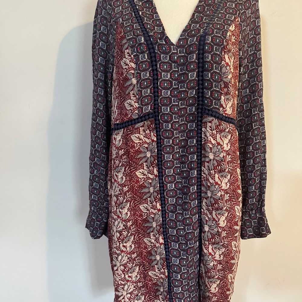 Akemi + Kin Anthropologie Size N Madigan Tunic Fl… - image 2