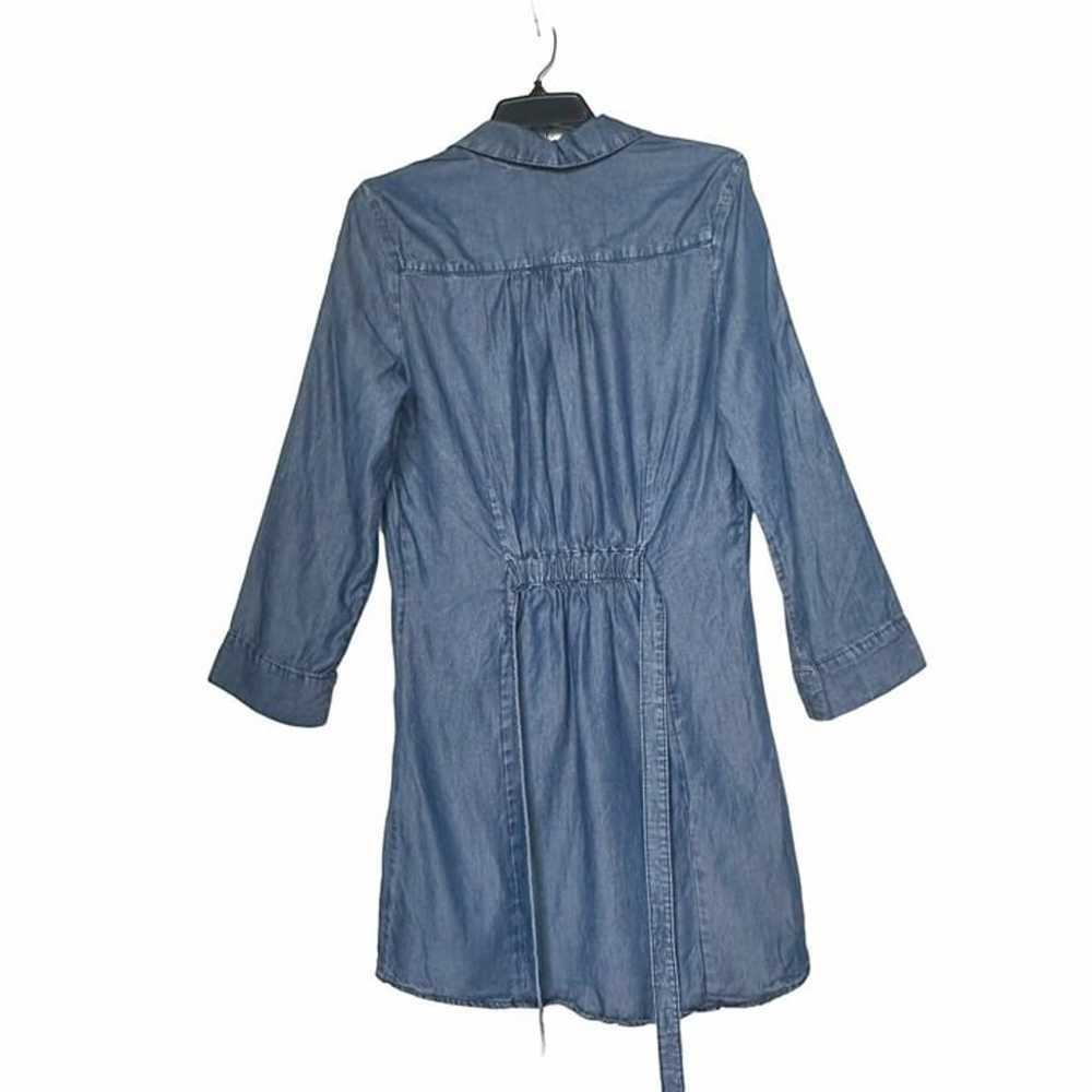 ⭐NEW Size M Women VELVET HEART Denim Chambray Ten… - image 3