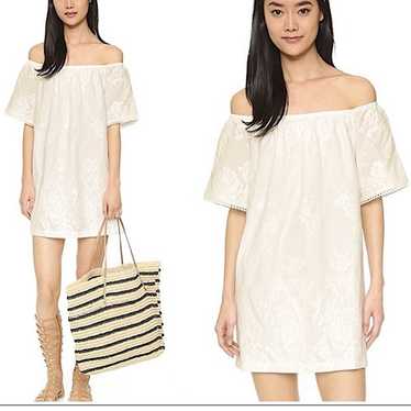 BB Dakota from Anthropologie on/off shoulder embro