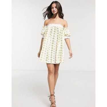 ASOS Design Women's Off Shoulder Bardot Mini Swin… - image 1