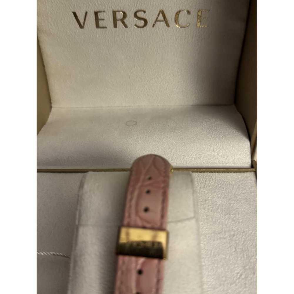 Versace Yellow gold watch - image 4