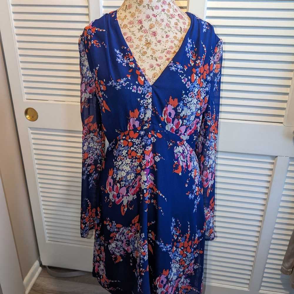 Charles Henry floral dress - image 1