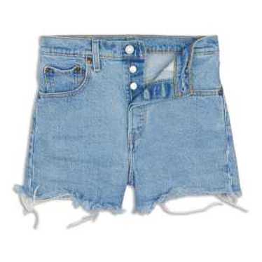 Levi's Wellthread Ribcage Shorts - Medium Wash