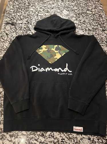 Diamond Supply Co Y2K Diamond Supply Camo Logo Hoo