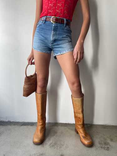 vintage wrangler denim shorts