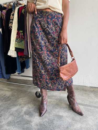 vintage paisley super soft maxi