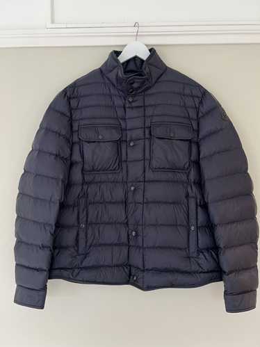 Moncler Size 7 Dark-Navy Forbin Giubbotto Jacket - image 1