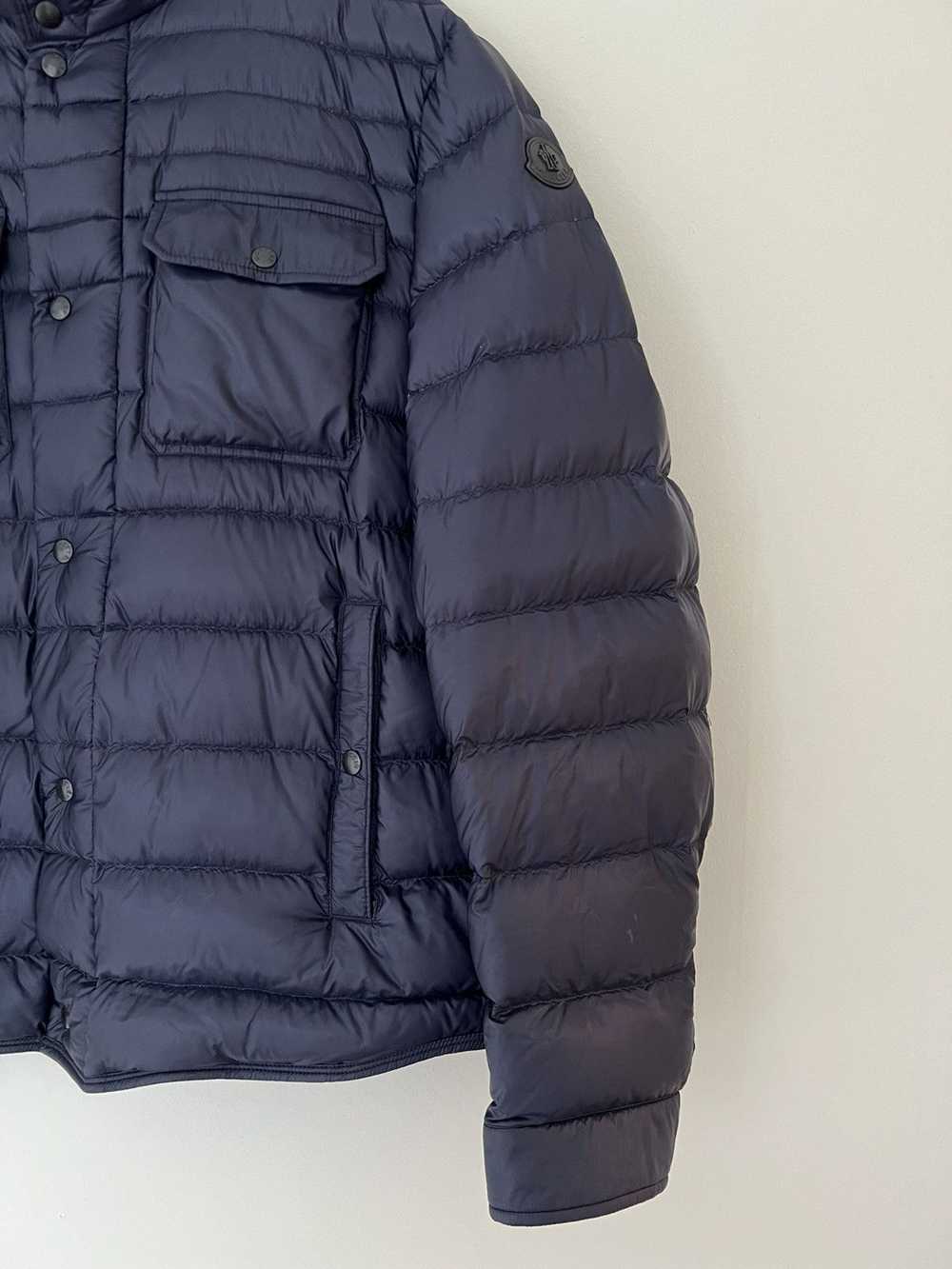 Moncler Size 7 Dark-Navy Forbin Giubbotto Jacket - image 3