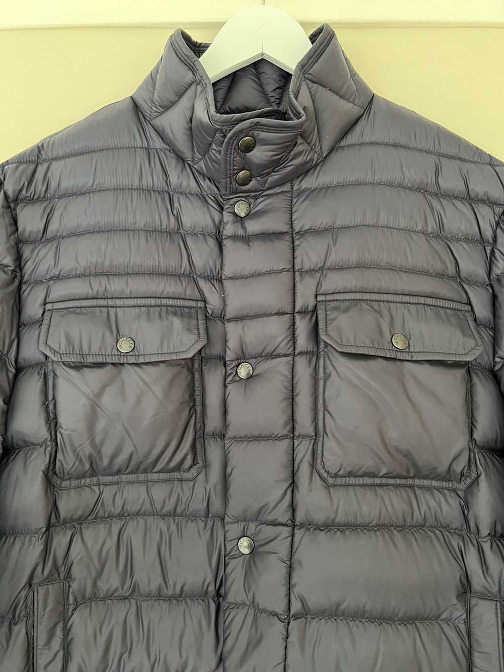 Moncler Size 7 Dark-Navy Forbin Giubbotto Jacket - image 4