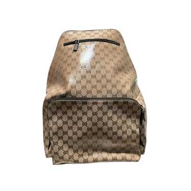 GUCCI/Backpack/Monogram/KHK/vinyl gucci crystal b… - image 1