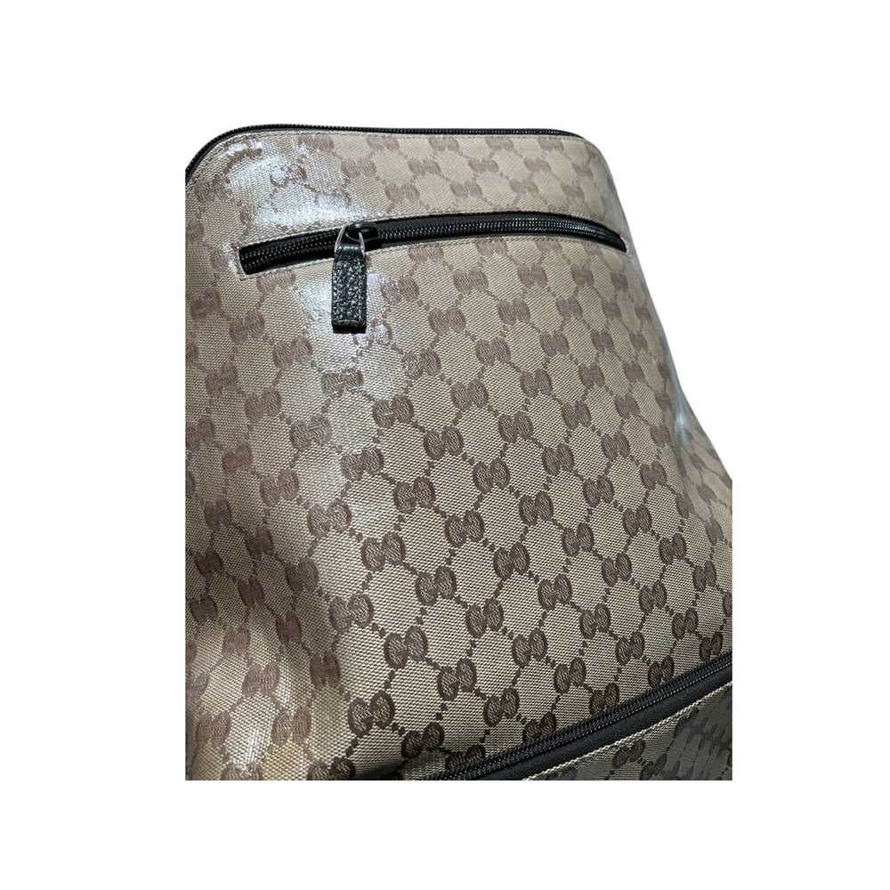 GUCCI/Backpack/Monogram/KHK/vinyl gucci crystal b… - image 7