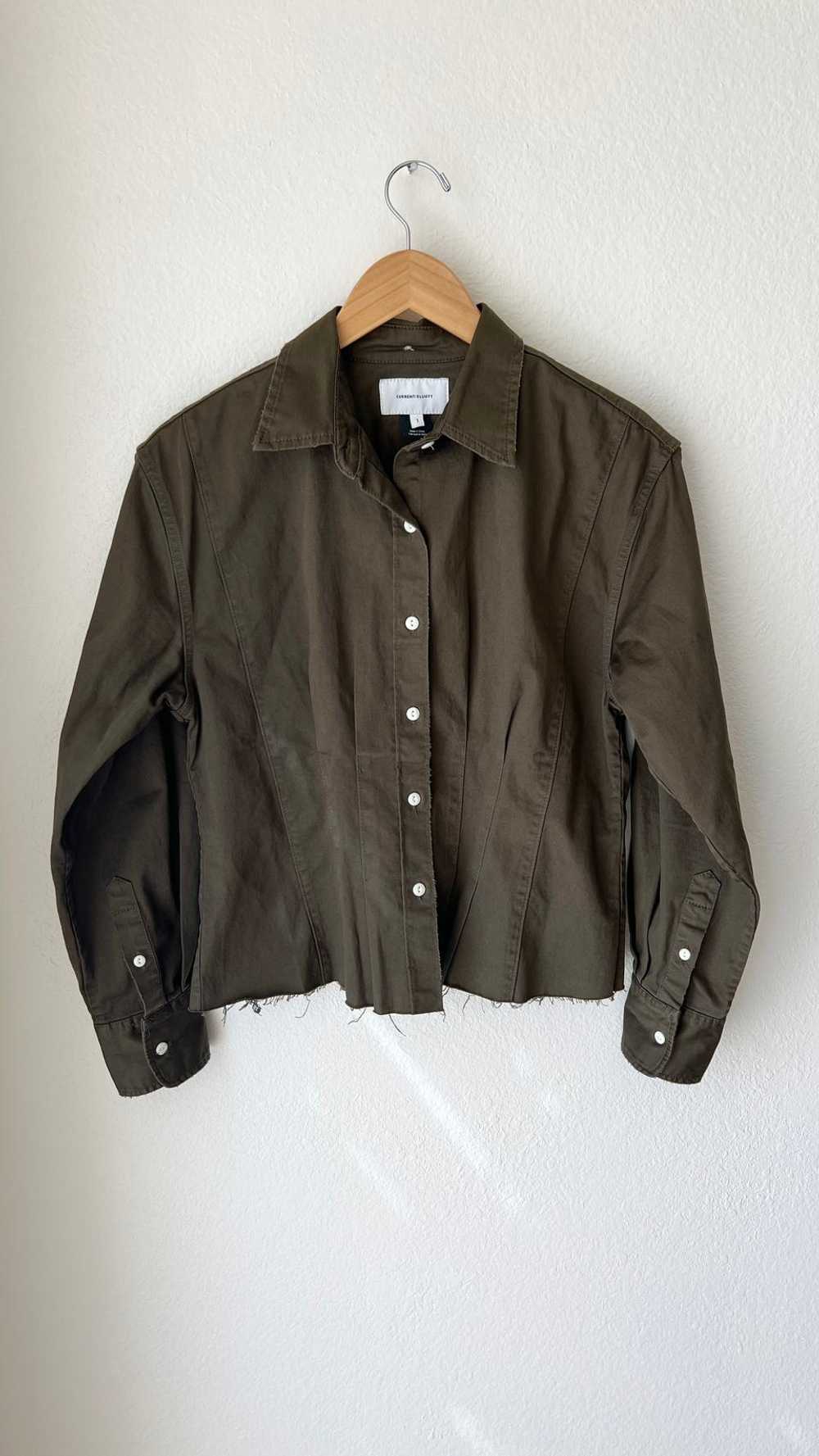 CURRENT/ ELLIOTT Tella Button Down (S-M) | Used,… - image 1