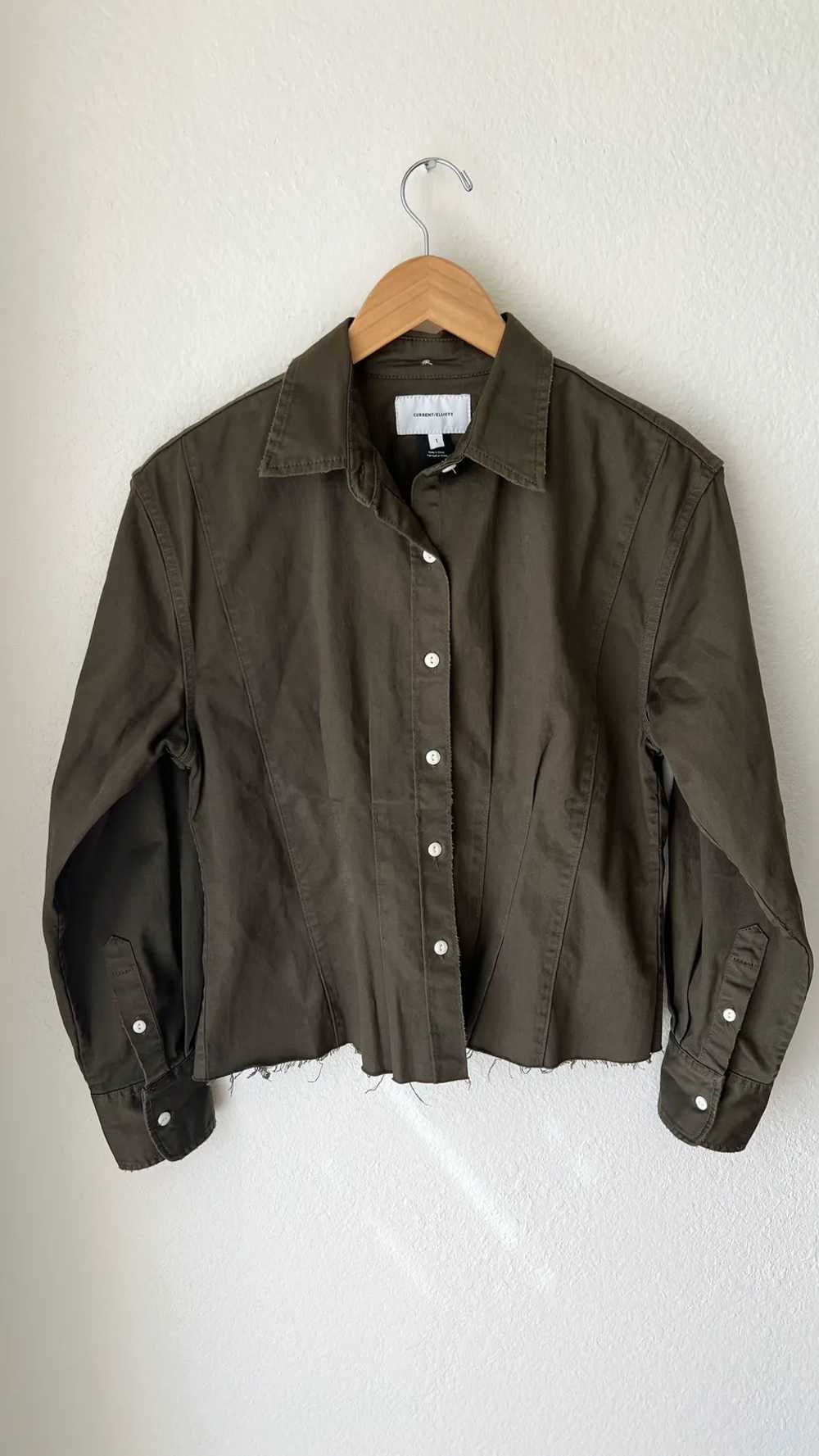 CURRENT/ ELLIOTT Tella Button Down (S-M) | Used,… - image 5