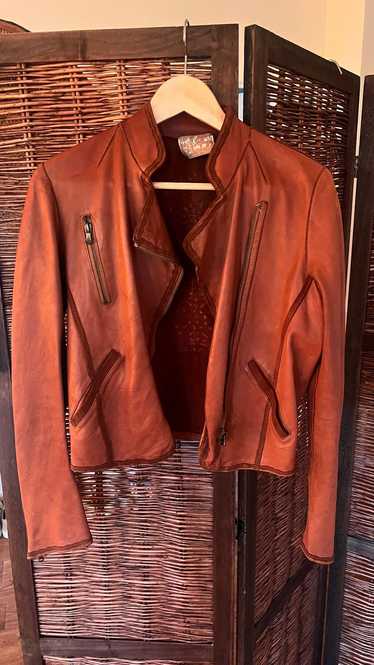 Via Corsi Soft Italian Leather Moto Jacket (S-M) |