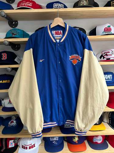 Vintage Reebok New York Knicks Snap Button Lined W