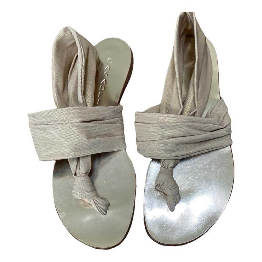 Casadei Cloth sandal - image 1