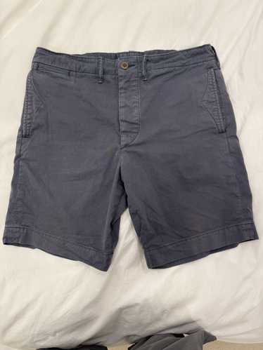 RRL Ralph Lauren RRL Garment-Dyed Chino Navy Short