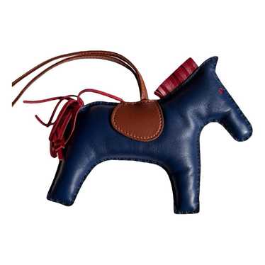 Hermès Rodeo leather bag charm - image 1