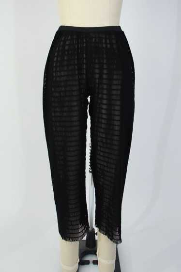 Issey Miyake Fishnet Pants*