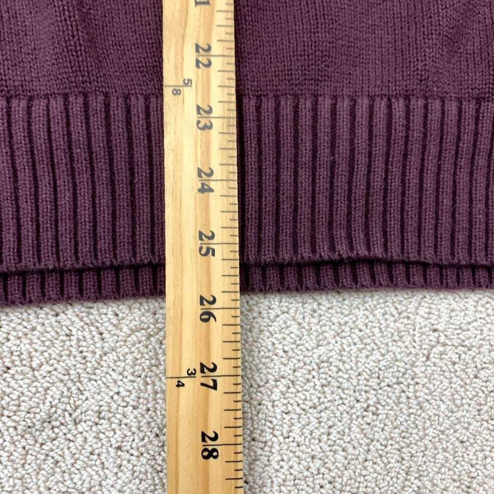 Vintage Burgundy Crew Neck Sweater for Men in XXL… - image 6