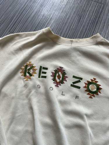 Designer × Kenzo × Vintage Kenzo golf knit sweater