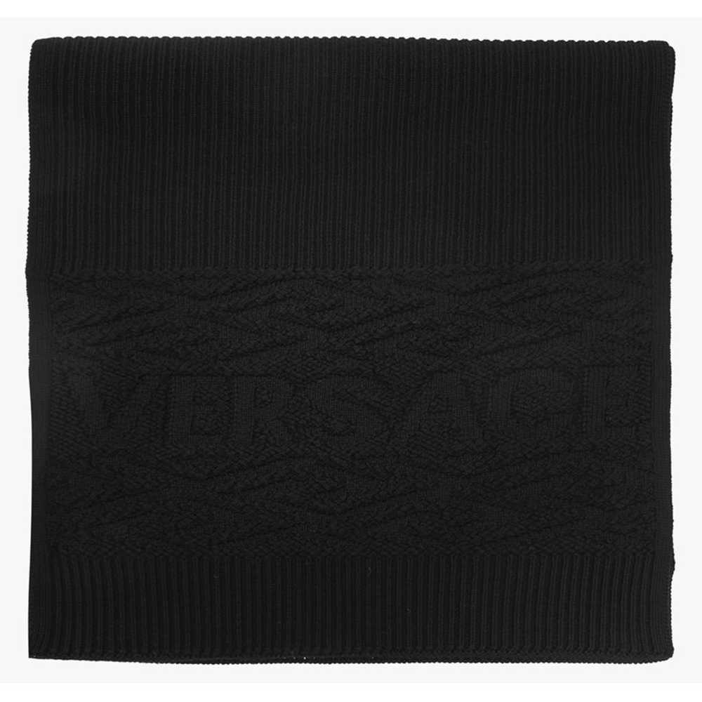 Versace Wool scarf - image 2