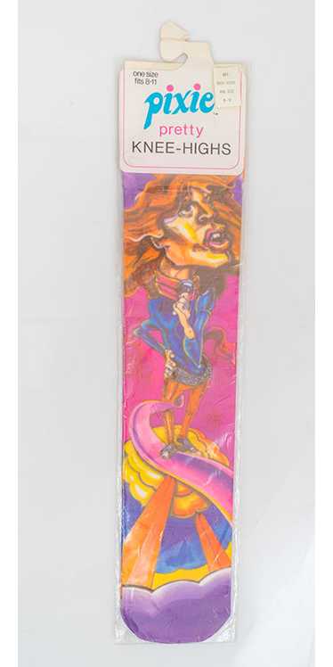 Vintage 1970s Mick Jagger Novelty Stockings