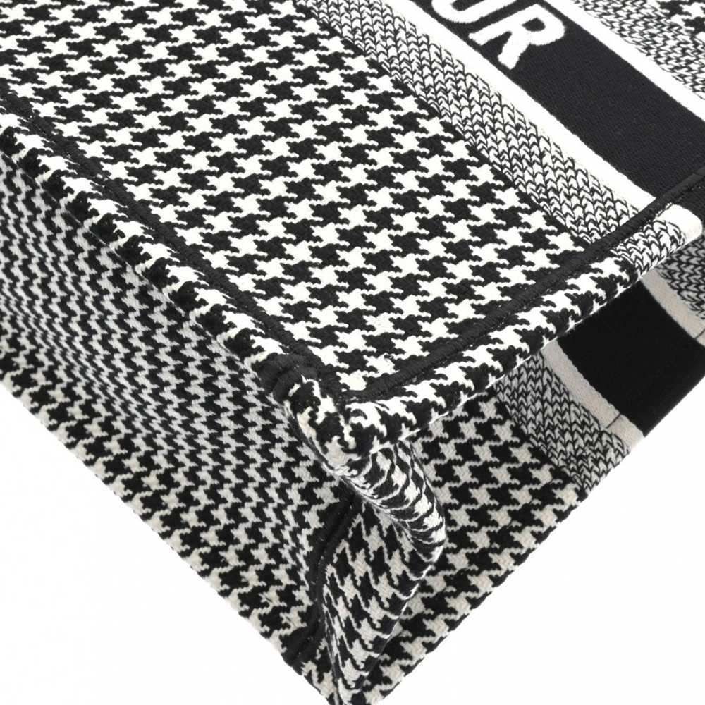 Dior Christian Dior Book Tote Medium Houndstooth … - image 10