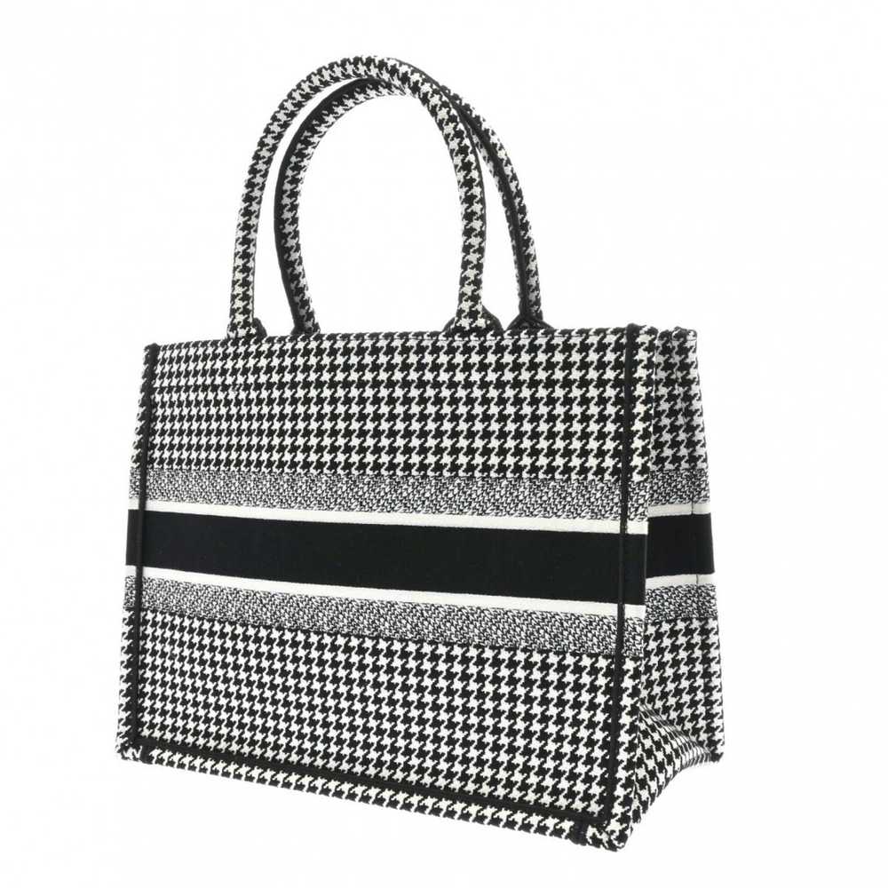 Dior Christian Dior Book Tote Medium Houndstooth … - image 3