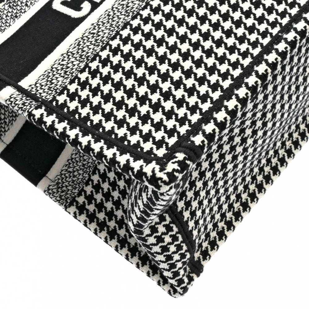 Dior Christian Dior Book Tote Medium Houndstooth … - image 9