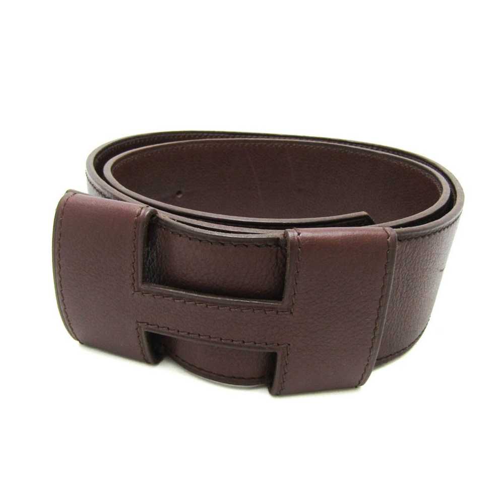 Hermes Hermes H-belt Men's Leather Standard Belt … - image 1