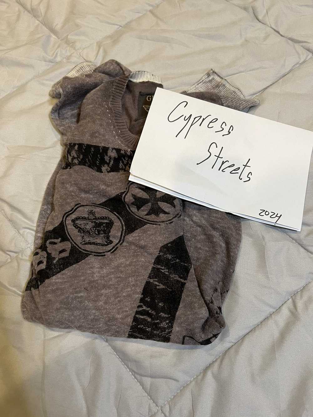 Guess Guess Los Angeles Sweater Black Graphic - image 12