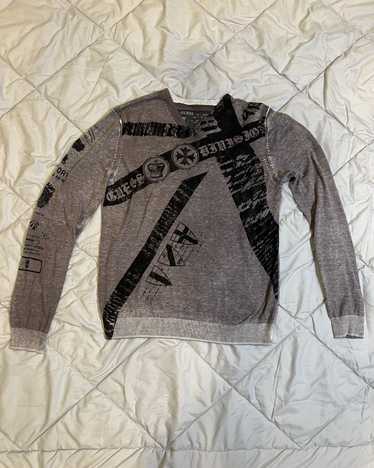 Guess Guess Los Angeles Sweater Black Graphic