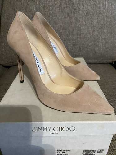 Jimmy Choo Jimmy Choo Romy 100MM Ballet Pink Saude