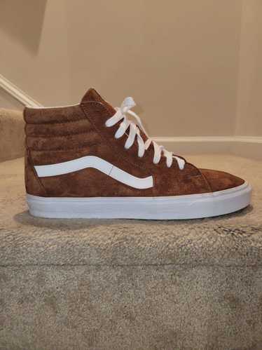 Vans vans brown suede shoes