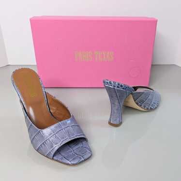 Paris Texas Paris Texas Lavender Moc Croc Square … - image 1