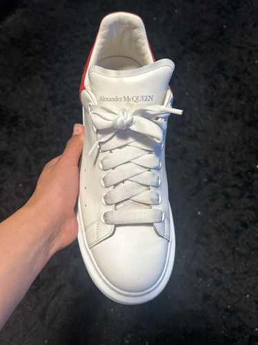 Alexander McQueen Alexander McQueens white red ove