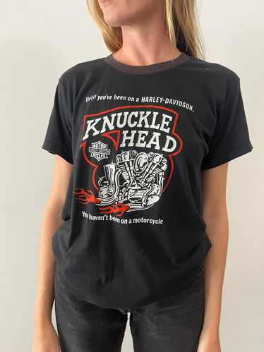 80s Harley Davidson Knucklehead tee