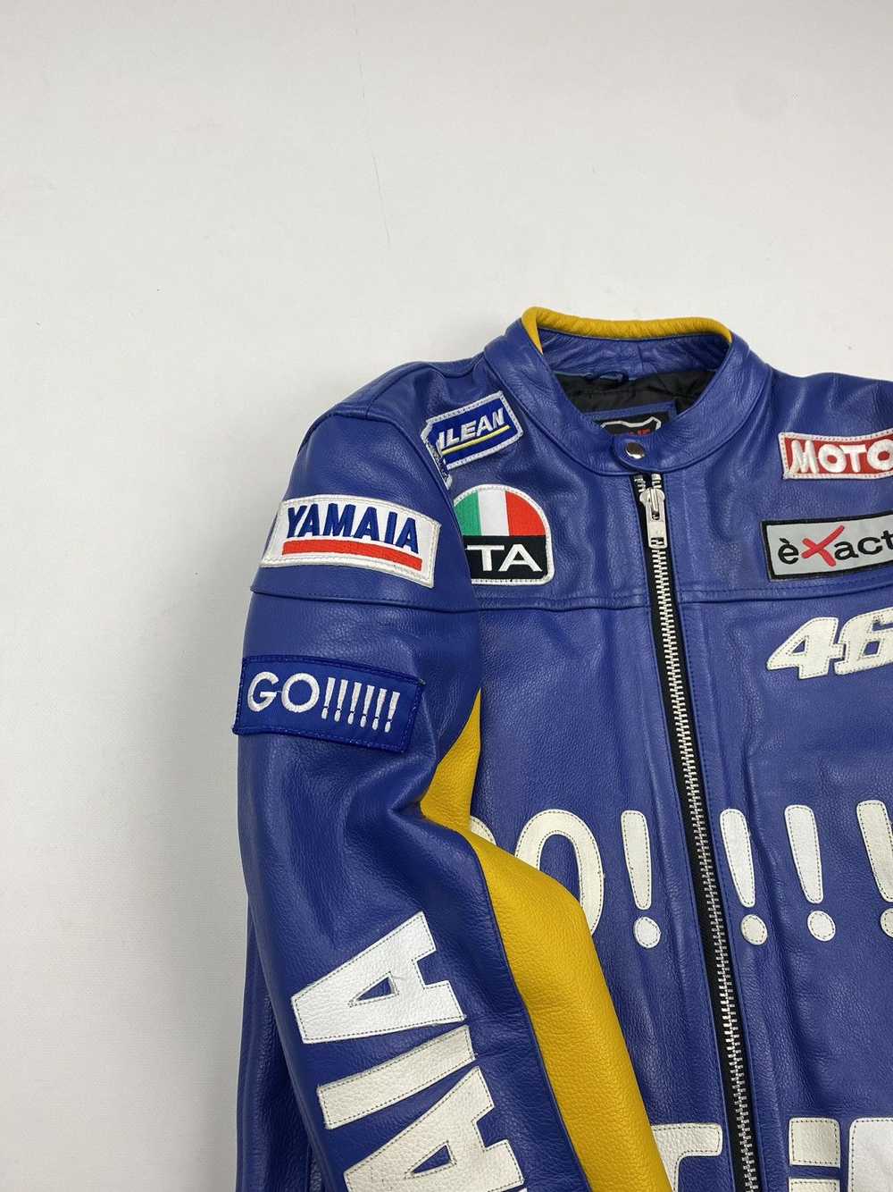 Leather Jacket × Racing × Yamaha VINTAGE RACING L… - image 7