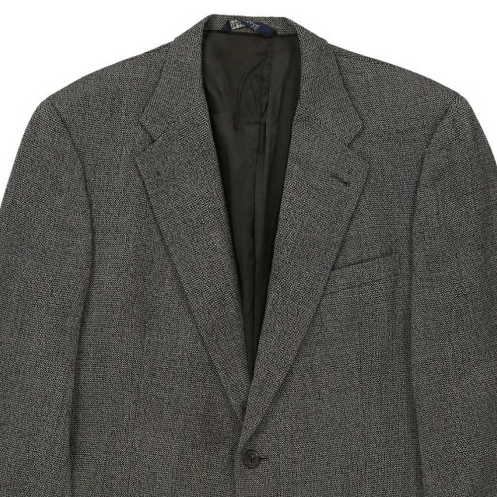 Burberry Blazer - 2XL Grey Wool - image 8