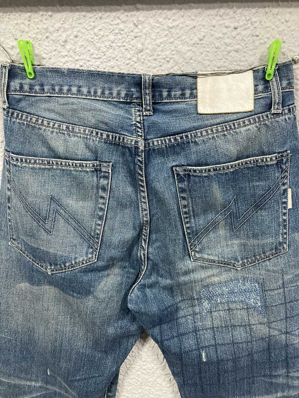 Neighborhood Savage Distressed Straight Selvedge … - image 7