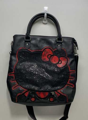 Hello Kitty x Loungefly Black Polka Dot Glitter To