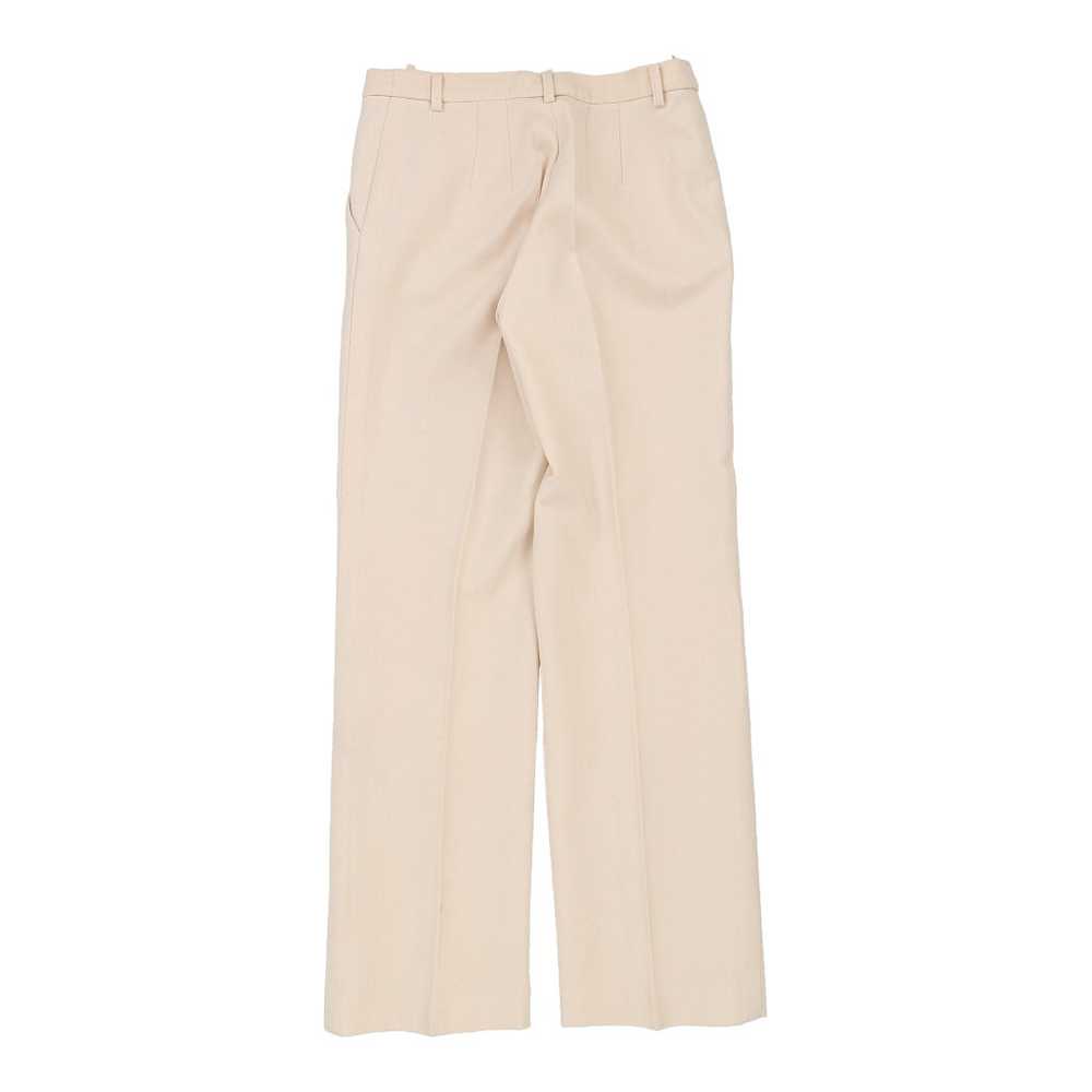 Versace Trousers - 28W 28L Beige Wool - image 2